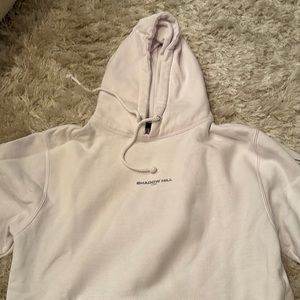 SHADOW HILL WHITE HOODIE